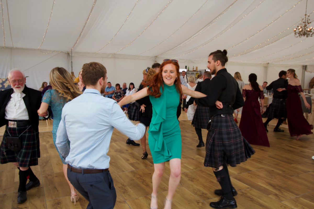 Ceilidh DJ Dalswinton Wedding
