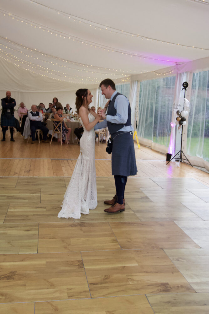 First Dance Dalswinton Wedding