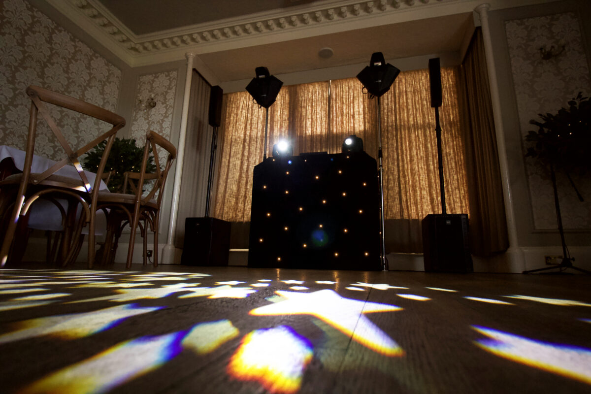 Wedding Disco Setup