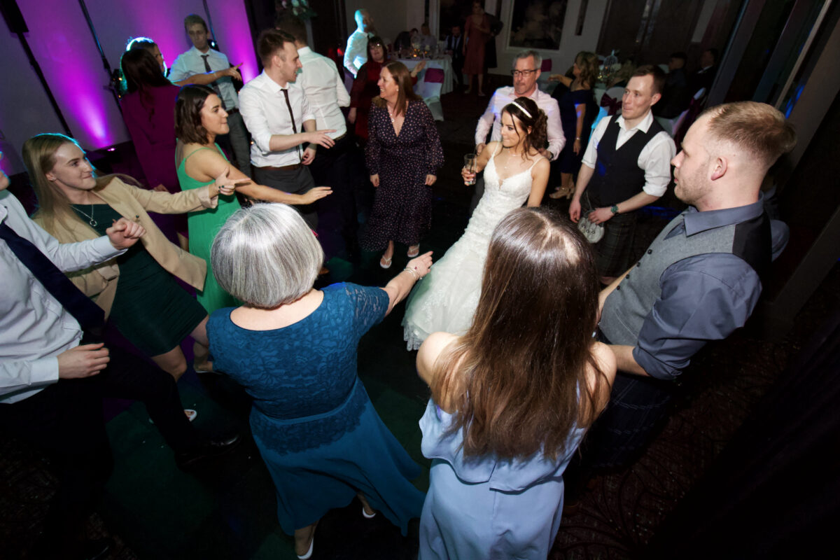 Bride Dancing
