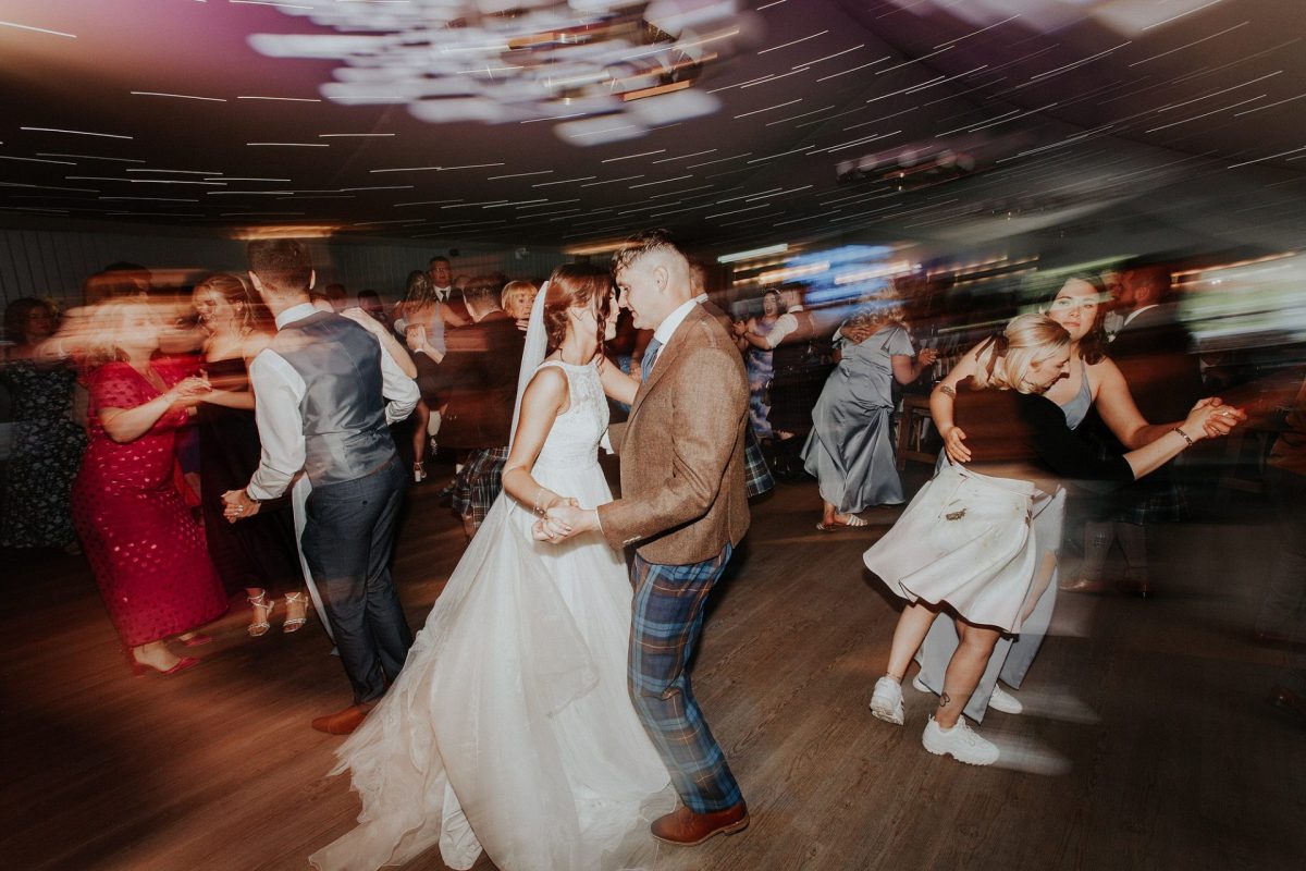 Ceilidh DJ at Kinmount House Wedding.
